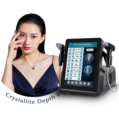 Crystallite Pwofondè 8 RF Microneedling machin